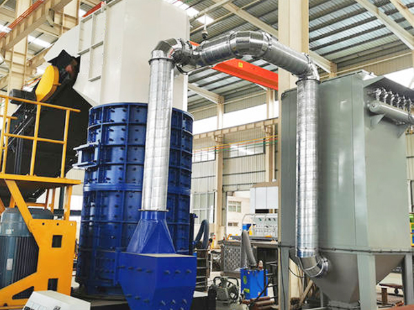 銅鋁水箱分離機(jī)成功案例